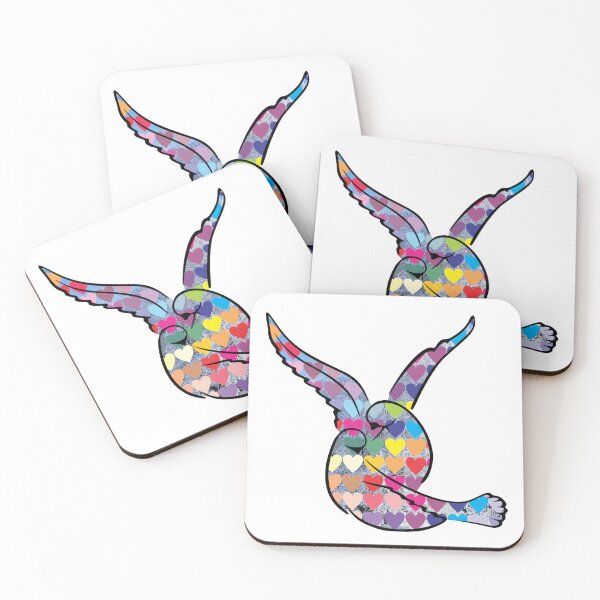 Item preview, Birds Couple in Love - Valentine’s Day Winter Romance Design designed and sold by ArtsyExplorer.