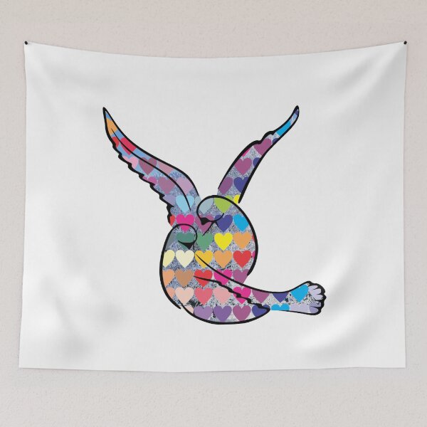 Item preview, Birds Couple in Love - Valentine’s Day Winter Romance Design designed and sold by ArtsyExplorer.
