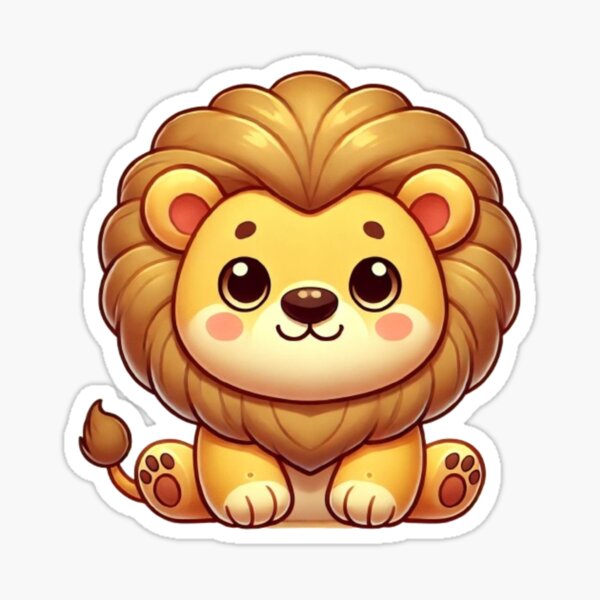 Item preview, Cute Baby Lion Character designed and sold by STORE-KIM.