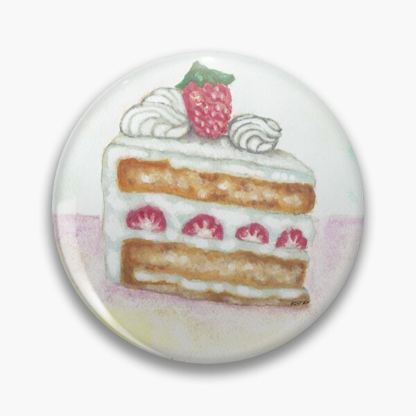 Item preview, Delectable strawberry sponge designed and sold by MadameMerlotArt.