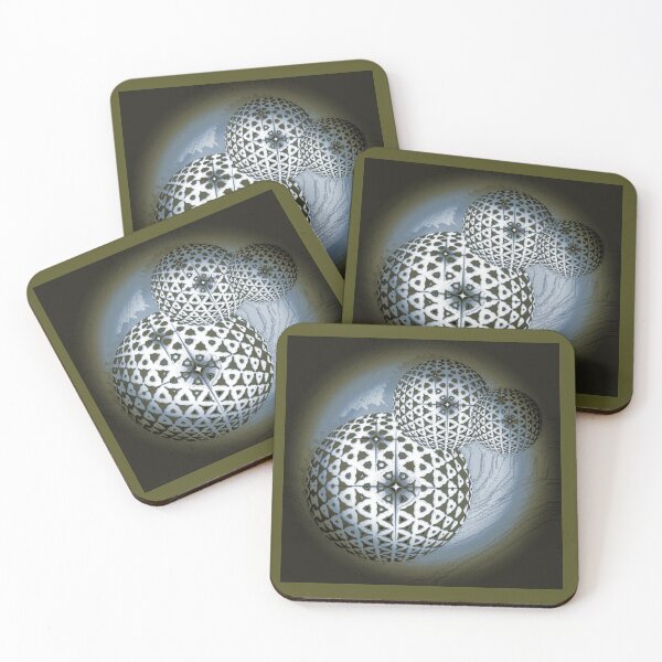 Item preview, Mosaic Sphere . 3D Illusion . Cosmic Connection . #5 designed and sold by Artistic63.