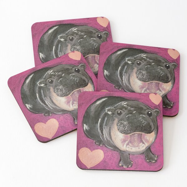 Item preview, Moo Deng by Aurora Art designed and sold by mizzaurora80.