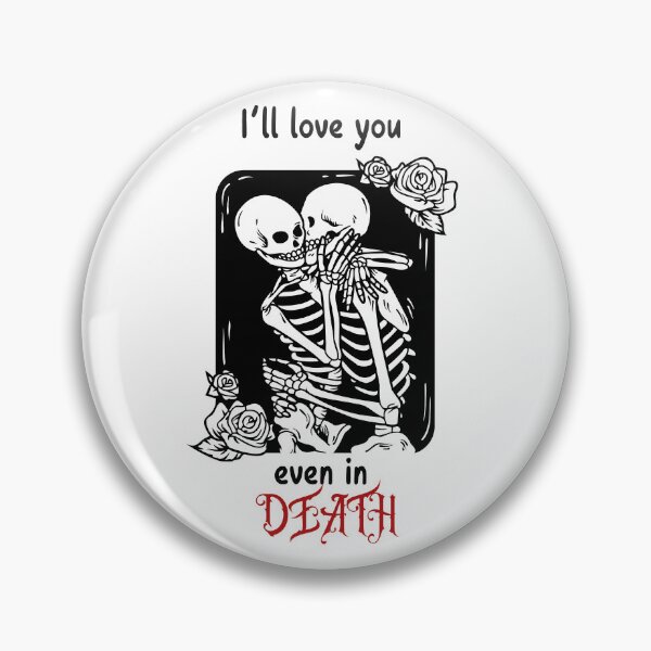 Item preview, Gothic Valentine's Day Skeletons designed and sold by CHARSEWTASTIC.
