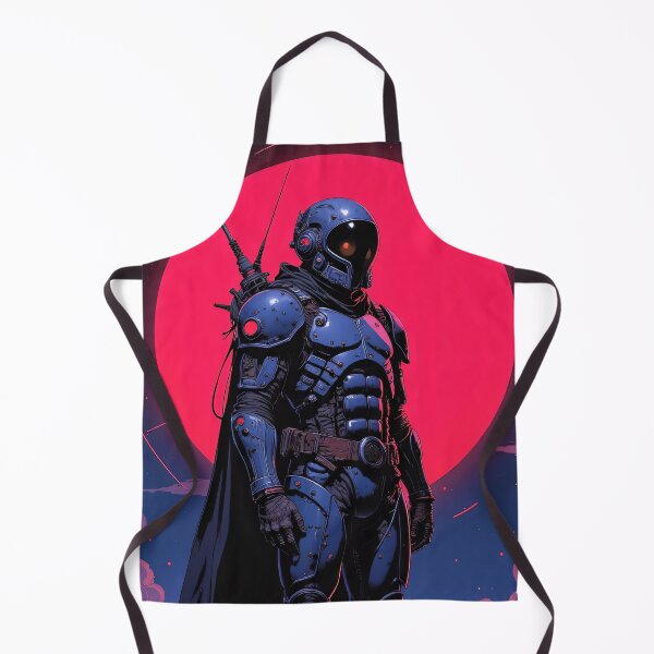 Item preview, robot, cyberpunk, warrior, space, space robot designed and sold by Martinez-TS.