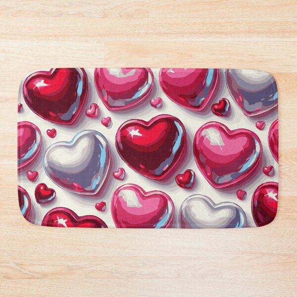 Item preview, Seamless Valentine's Day Pattern – Romantic Hearts Design for Gifts designed and sold by designedbyNil.