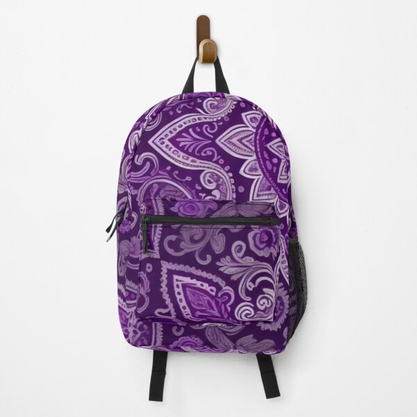 Item preview, Royal Amethyst Mandala - Vibrant Purple Bohemian Design designed and sold by WildStroke.