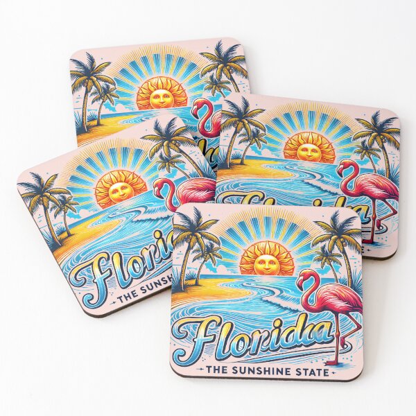 Item preview, Florida: Sun-Kissed Beaches and Bright Horizons designed and sold by communedesigns.