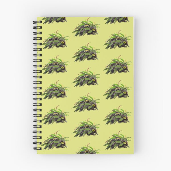 Item preview, Echidna Dressed In Gumnut Leaves - No Colour Background designed and sold by joanstratton.