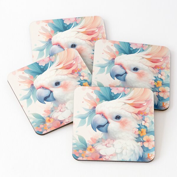Item preview, Cockatoo Among Vibrant Blossoms designed and sold by AshiraCreations.