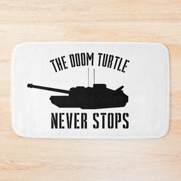 Item preview, The Doom Turtle Never Stops designed and sold by PanzerShop.