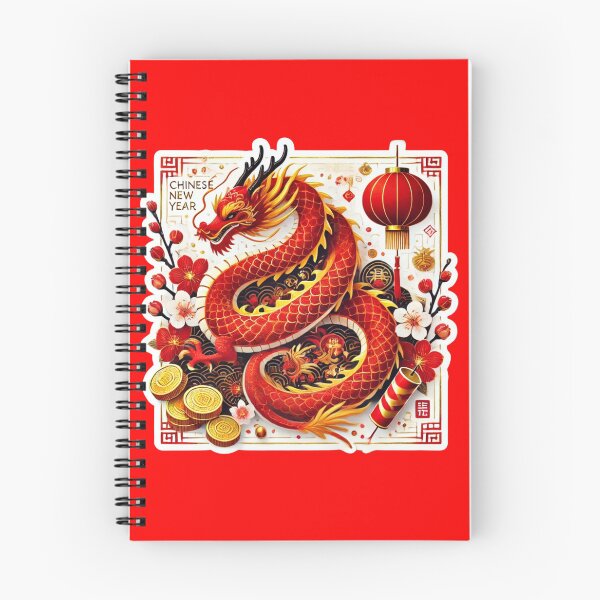 Item preview, Vibrant Chinese New Year Dragon Sticker designed and sold by 298Billionarts.