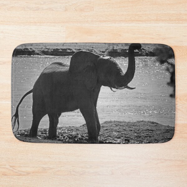 Item preview, Baby Elephant Walking Along the Zambezi Ri designed and sold by sarahbidz.