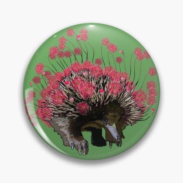 Item preview, Echidna Springtime Fantasy - No Colour Background designed and sold by joanstratton.