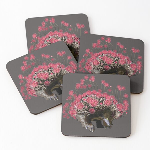 Item preview, Echidna Springtime Fantasy - No Colour Background designed and sold by joanstratton.