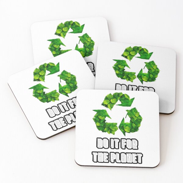 Item preview, Do It for the Planet - Botanical Recycling Symbol quote 1 designed and sold by Tom-Johnson.