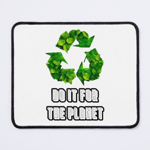 Item preview, Do It for the Planet - Botanical Recycling Symbol quote 1 designed and sold by Tom-Johnson.