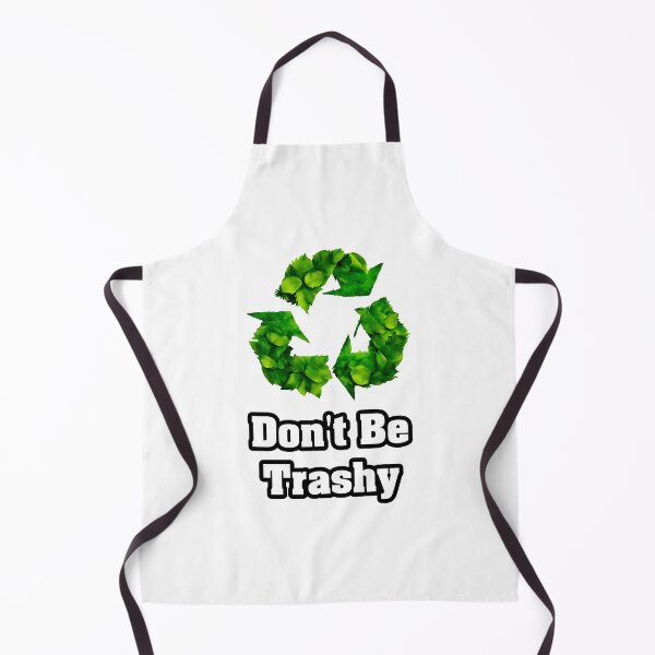 Item preview, Don't Be Trashy - Botanical Recycling Symbol quote 1 designed and sold by Tom-Johnson.