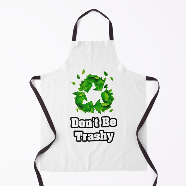 Item preview, Don't Be Trashy - Botanical Recycling Symbol quote 2 designed and sold by Tom-Johnson.