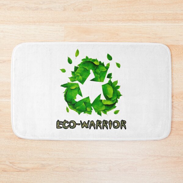 Item preview, Eco-Warrior - Botanical Recycling Symbol quote 1 designed and sold by Tom-Johnson.