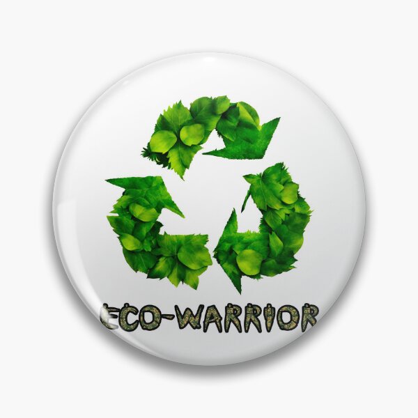 Item preview, Eco-Warrior - Botanical Recycling Symbol quote 2 designed and sold by Tom-Johnson.