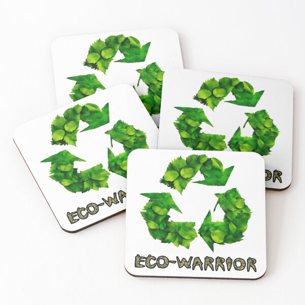 Item preview, Eco-Warrior - Botanical Recycling Symbol quote 2 designed and sold by Tom-Johnson.