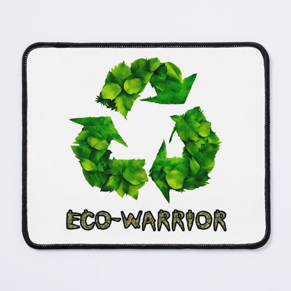 Item preview, Eco-Warrior - Botanical Recycling Symbol quote 2 designed and sold by Tom-Johnson.