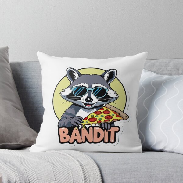 Item preview, Pizza Bandit Raccoon - Funny Foodie Design designed and sold by Spicex2.