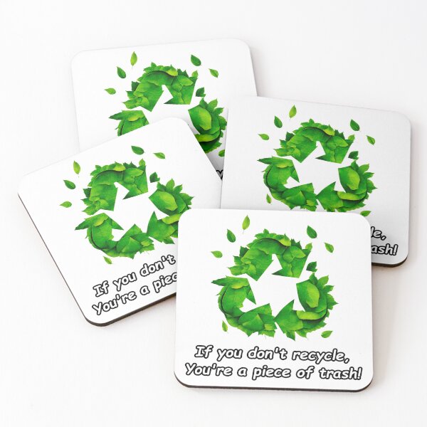 Item preview, If you don't recycle, you're a piece of trash! 1 designed and sold by Tom-Johnson.