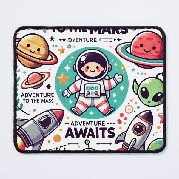 Item preview, Space Adventure From Moon to Mars designed and sold by ArtyRed.