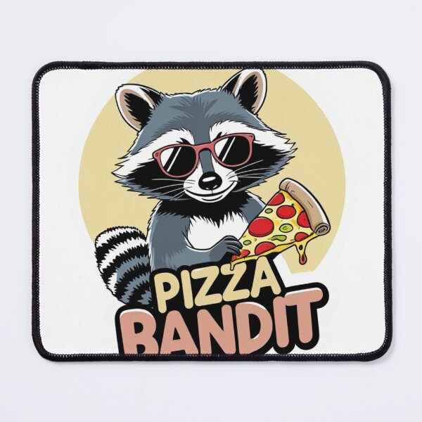Item preview, Pizza Bandit - Cute and Funny Raccoon Design designed and sold by Spicex2.