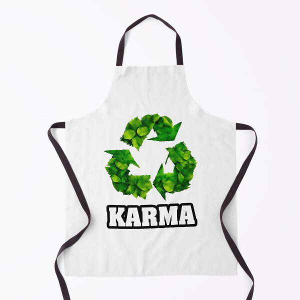 Item preview, Karma - Botanical Recycling Symbol quote 1 designed and sold by Tom-Johnson.