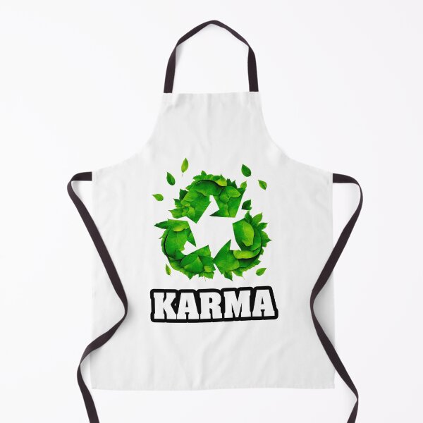 Item preview, Karma - Botanical Recycling Symbol quote 2 designed and sold by Tom-Johnson.