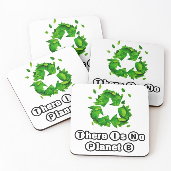 Item preview, There Is No Planet B - Botanical Recycling Symbol quote 1 designed and sold by Tom-Johnson.