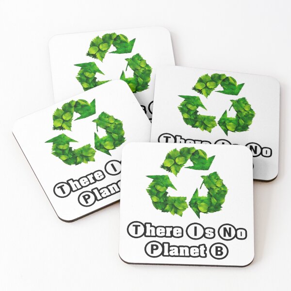 Item preview, There Is No Planet B - Botanical Recycling Symbol quote 2 designed and sold by Tom-Johnson.