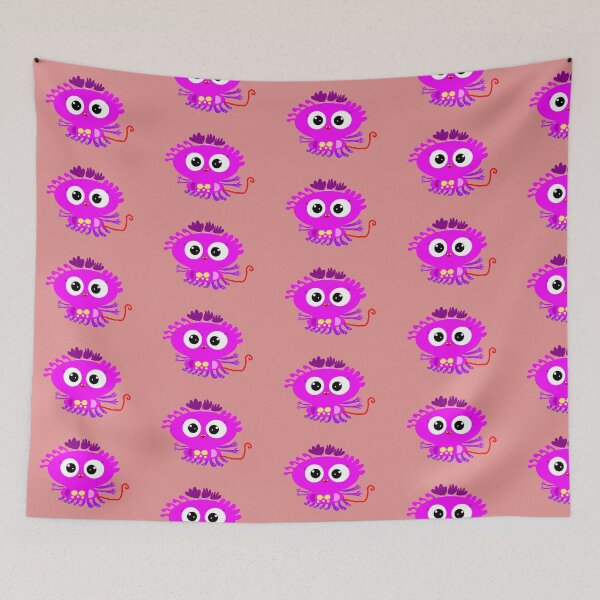 Item preview, Happy Pink Monster designed and sold by AshToons.