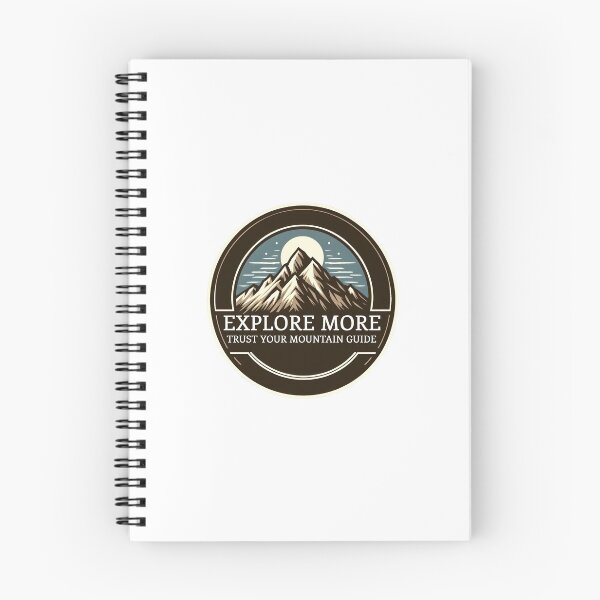 Item preview, Explore More Trust Your Mountain Guide designed and sold by Be-Adventurous.