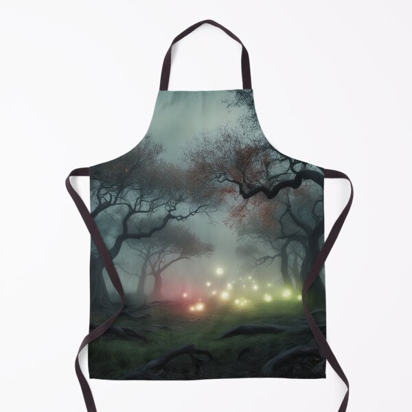Item preview, Light Orbs in a Mystical Forest designed and sold by sarahbidz.