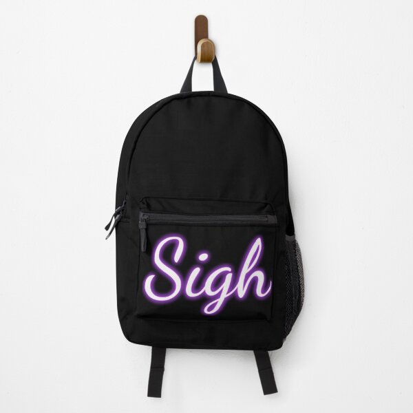 Item preview, Neon Purple Glow "Sigh" designed and sold by Fun Funky Designs.