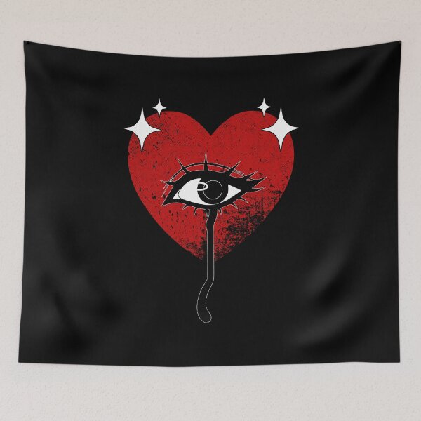 Item preview, Valentines Day Eye Drawing with Tears Falling designed and sold by ObsidianDaz.