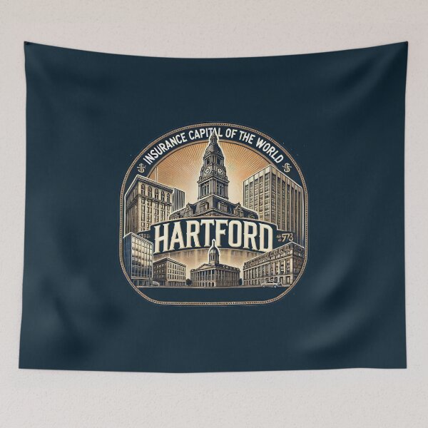 Item preview, Hartford: The Insurance Capital of the World designed and sold by communedesigns.