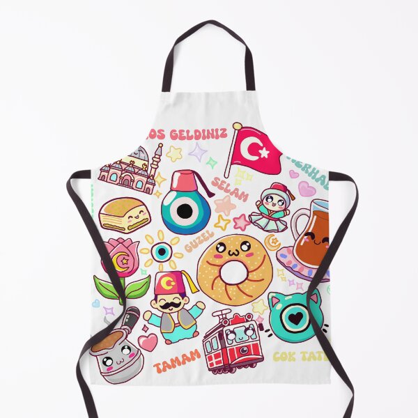 Item preview, Kawaii Türkiye - Culture, Travel and Adorable Symbols designed and sold by petiteToulon.