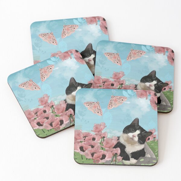 Item preview, Tuxedo and Poppies designed and sold by Howdareyoulisa.