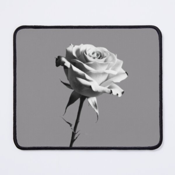 Item preview, Photographic Black and White Rose in Full Bloom designed and sold by LMoonDesigns.
