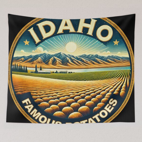 Item preview, Idaho: Home of Famous Potatoes designed and sold by communedesigns.