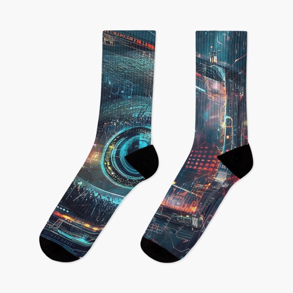 Item preview, Surreal Digital Eye Observing as a Futuristic Assistant in Vibrant Daliesque Styles designed and sold by CheerForGoods.