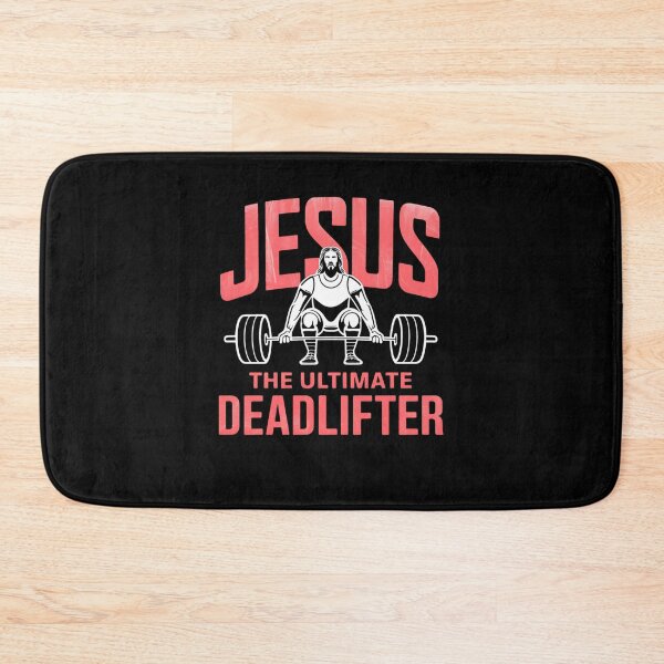 Item preview, Jesus The Ultimate Deadlifter - Faith and Fitness Design designed and sold by Karsten Stier.