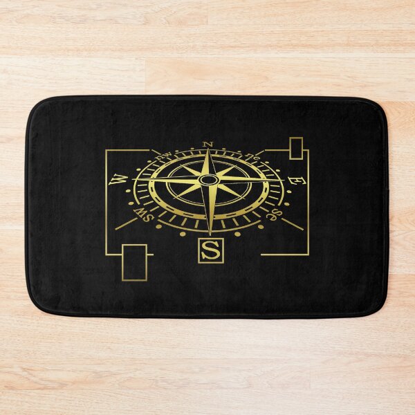 Item preview, Compass Direction South Hiking Nature Mountains designed and sold by shurikaner.