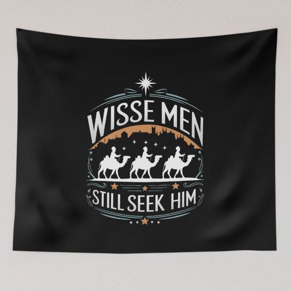 Item preview, Wise Men Still Seek Him Religious Christmas Nativity Design designed and sold by Karsten Stier.