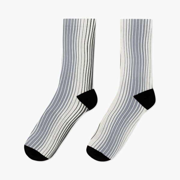 Item preview, Boho Vertical Ombre Stripes | grey blue and graphite grey gradient design designed and sold by colorofmagic.