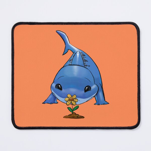 Item preview, Jeff the Shark - Flower Sniffing designed and sold by Littotree.